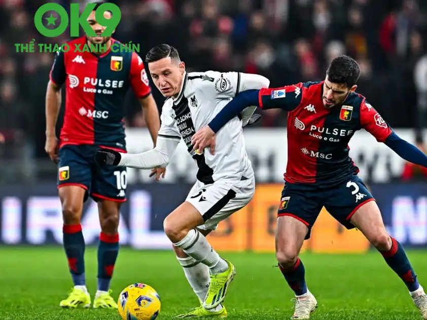 Udinese bước vào trận đấu với Genoa trong bối cảnh họ đang có nhiều sự bất ổn về mặt phong độ (Ảnh: Football Italia)